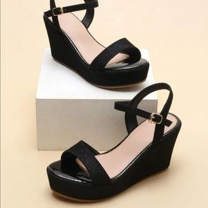 Minimalist Ankle Strap Wedge Sandals